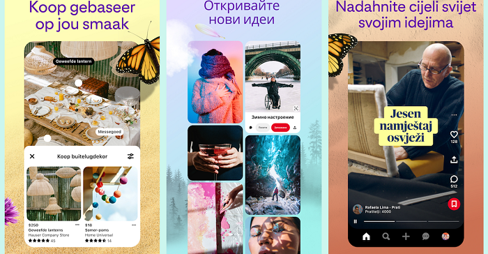 Pinterest پشتیبانی از زبان های بیشتر را در برنامه اضافه می کند
