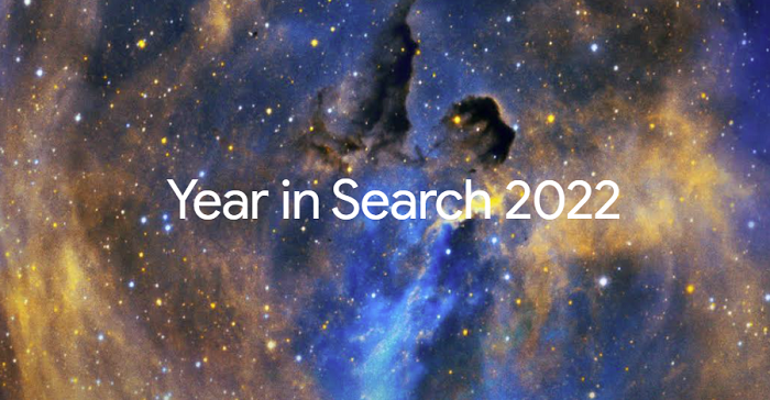 گوگل مروری بر «سال جستجو» برای سال 2022 راه اندازی کرد