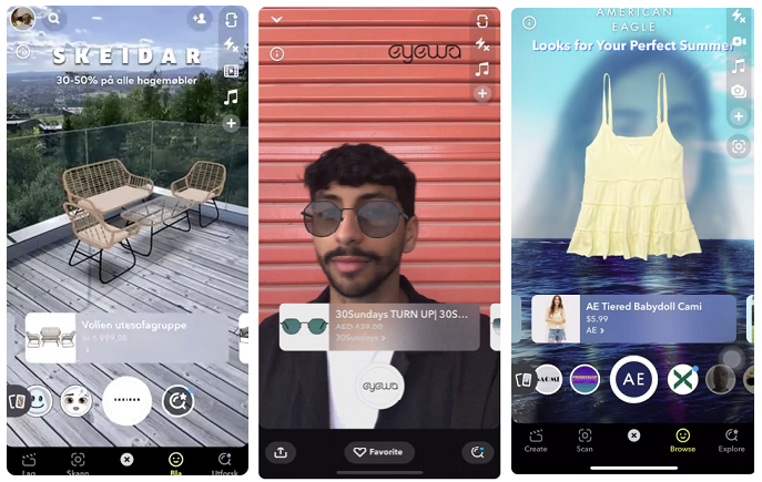 خرید Snapchat AR