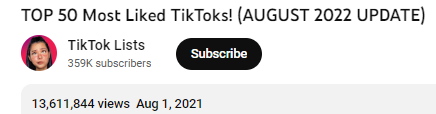 برترین TikToks