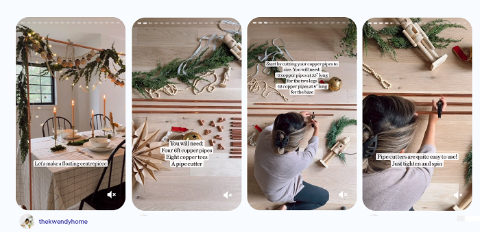 نمونههایی از Pinterest Idea Pin