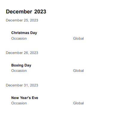 تقویم بازاریابی توییتر 2023