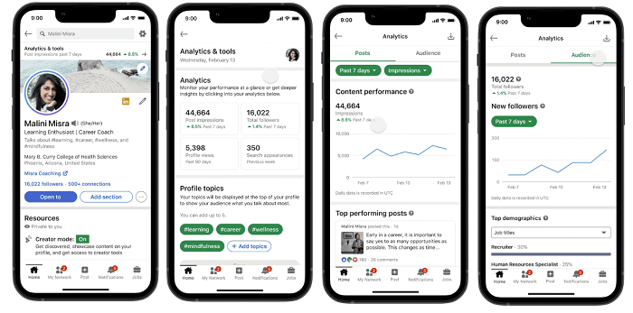 ارتقاء خبرنامه لینکدین