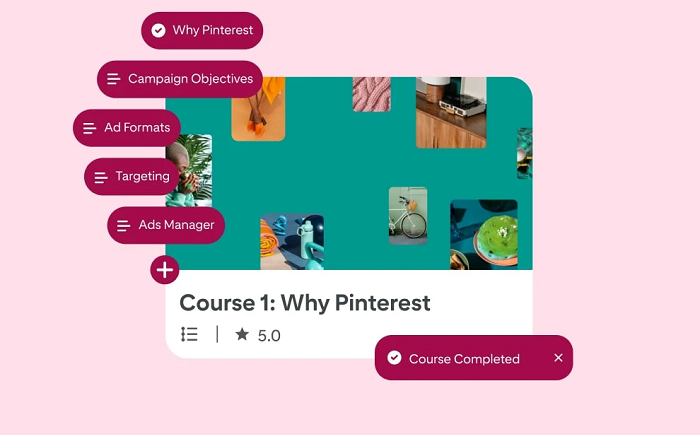 Pinterest منبع آموزشی پلتفرم «Pinterest Academy» تازه‌سازی شده را راه‌اندازی کرد