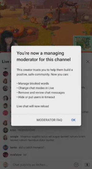 ناظر مدیریت YouTube