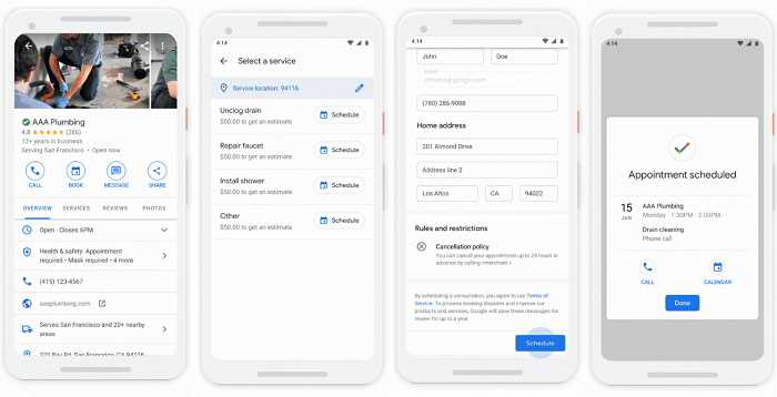 تبلیغات خدمات محلی Google