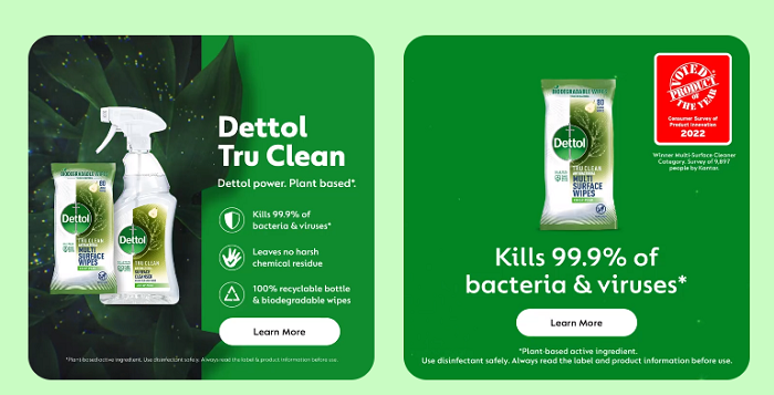 کمپین Pinterest Dettol