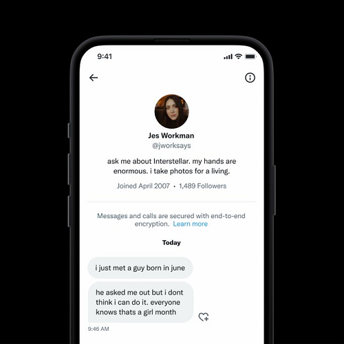 به روز رسانی DM توییتر