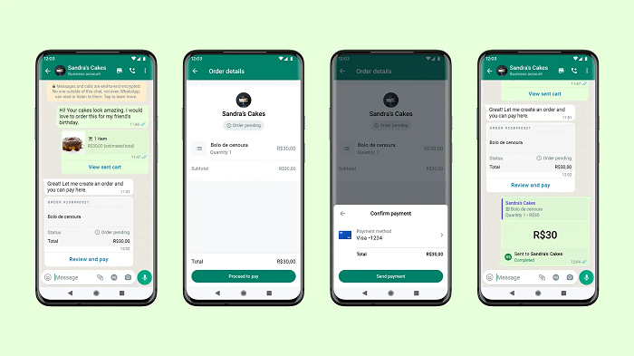 WhatsApp گزینه های پرداخت جدیدی را برای SMB ها در برزیل اضافه می کند