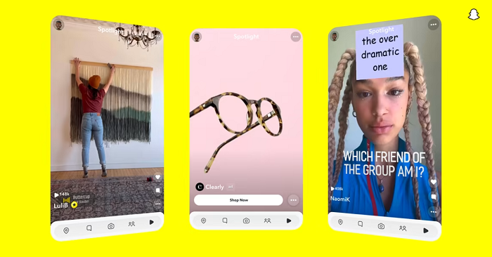 Snap فرصت های تبلیغاتی جدید، از جمله تبلیغات Spotlight و لینک های تبلیغاتی در چت های هوش مصنوعی من را مشخص می کند.
