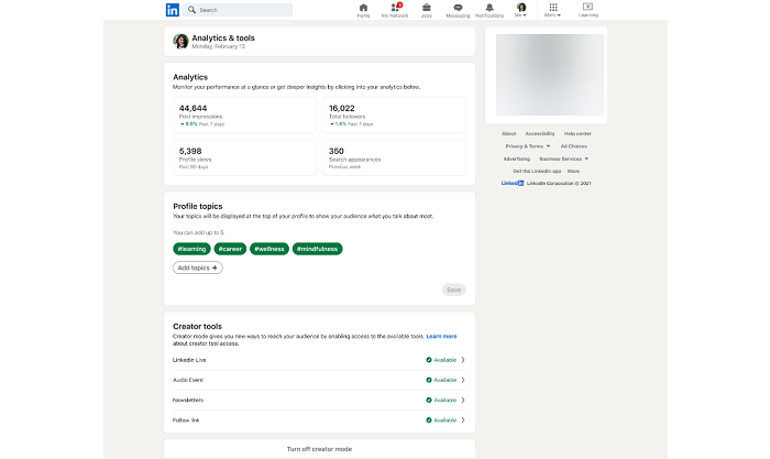 LinkedIn برای کمک به سازندگان برای ایجاد حضور خود در برنامه، درخواست‌های موضوع جدیدی را اضافه می‌کند