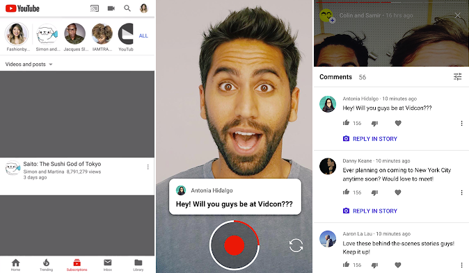 بازنشستگی داستان‌های YouTube در ماه آینده