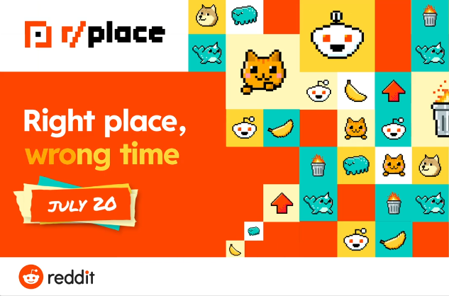 Reddit نسخه 2023 پروژه هنری جامعه r/place را در میان ناآرامی های مداوم کاربران راه اندازی کرد